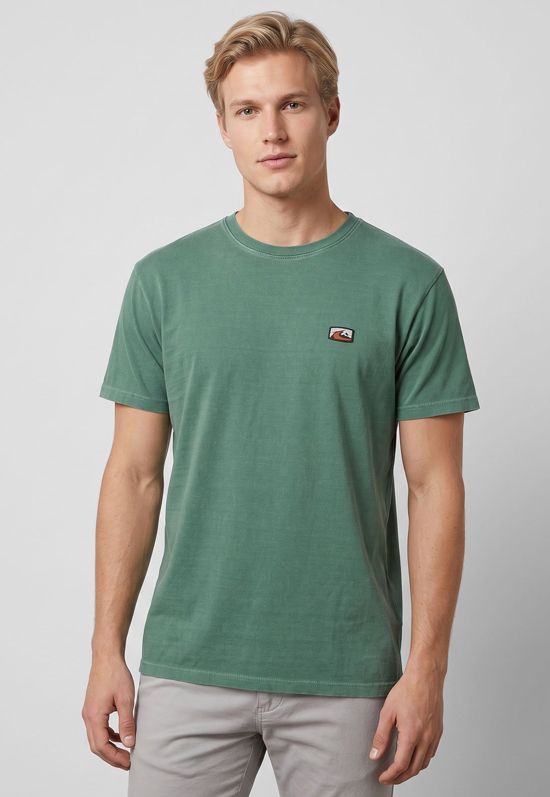 Camiseta Masculina Rusty Esp Color Box Verde