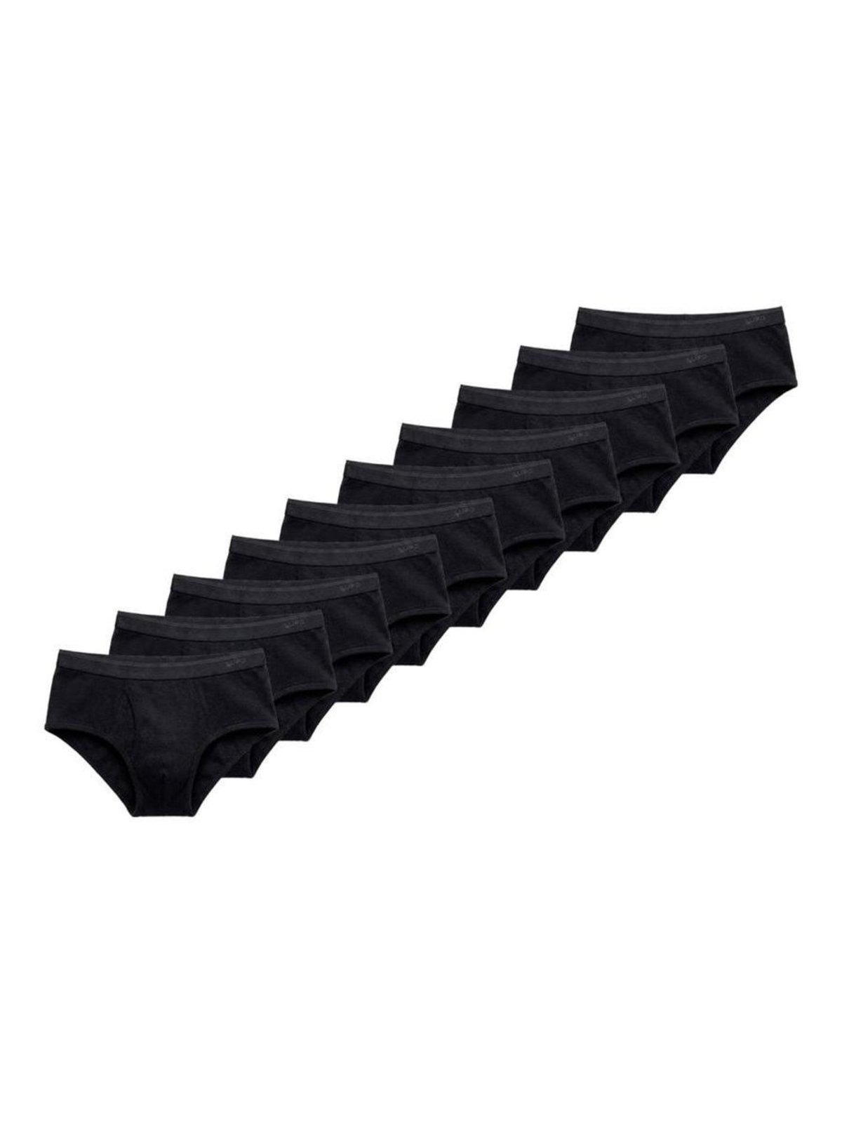 Kit com 10 Cuecas Slip Lupo com Abertura 546-003