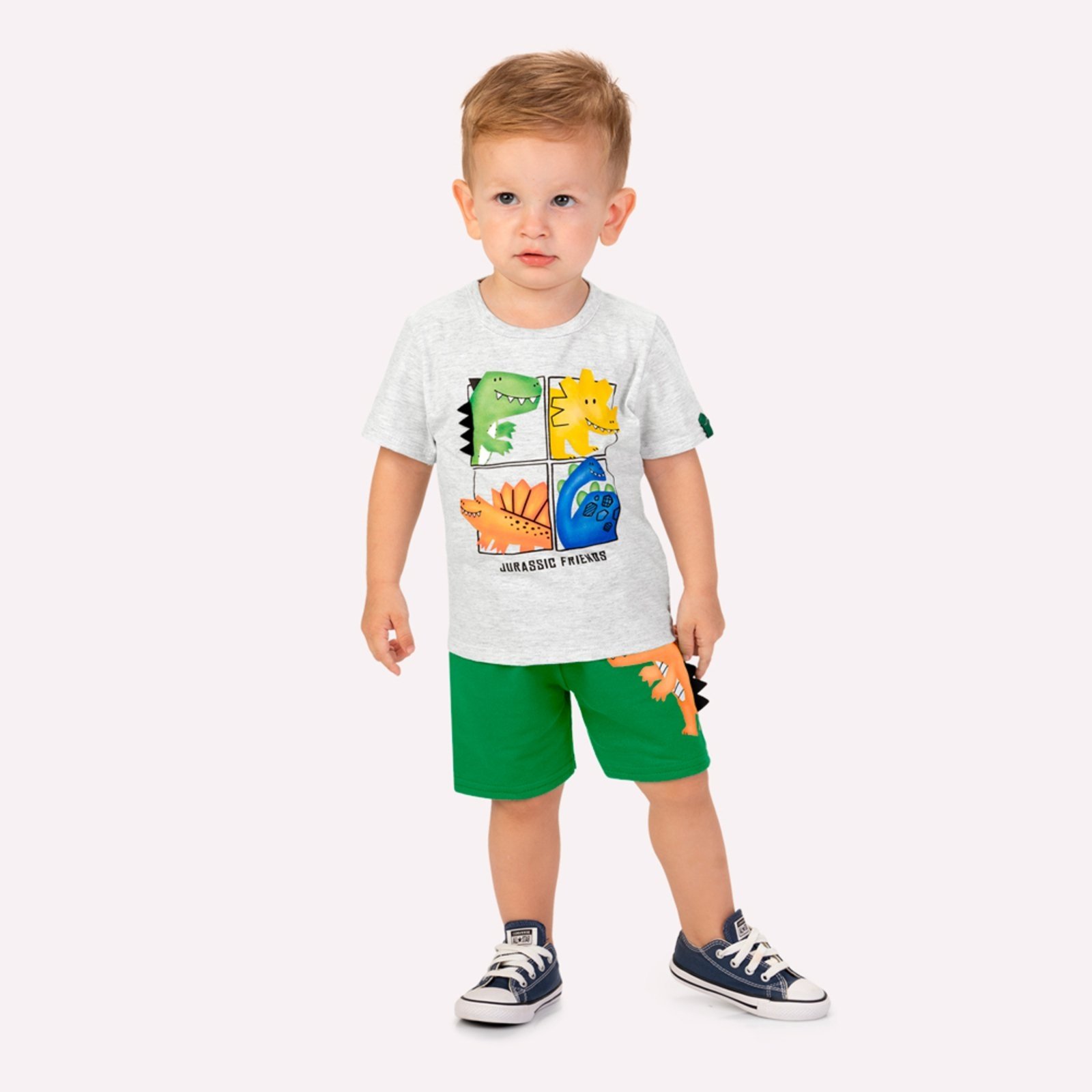 Infantil – Conjunto Menino Dinossauros Kyly