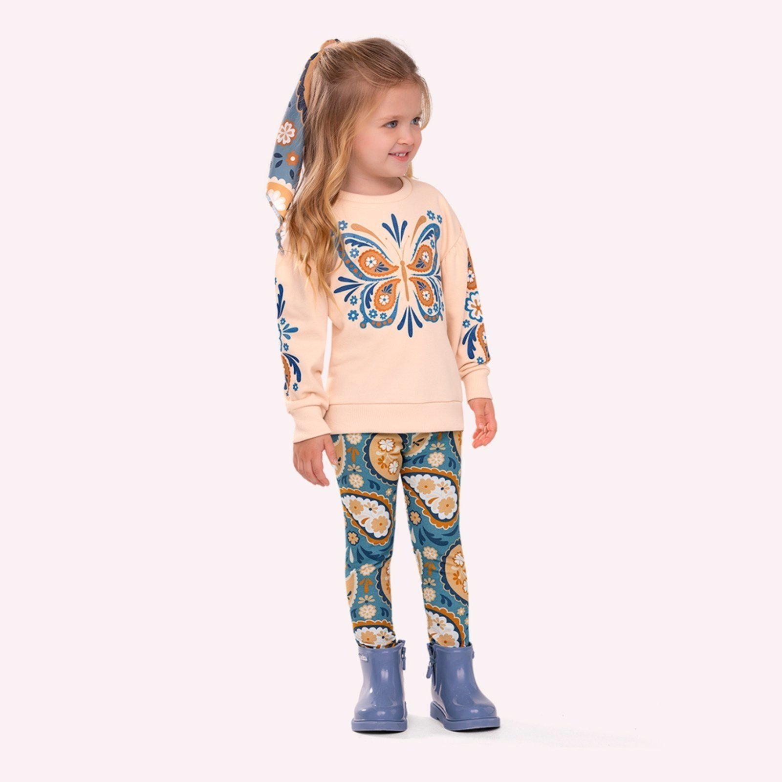 Infantil - Conjunto Menina Borboleta Nanai