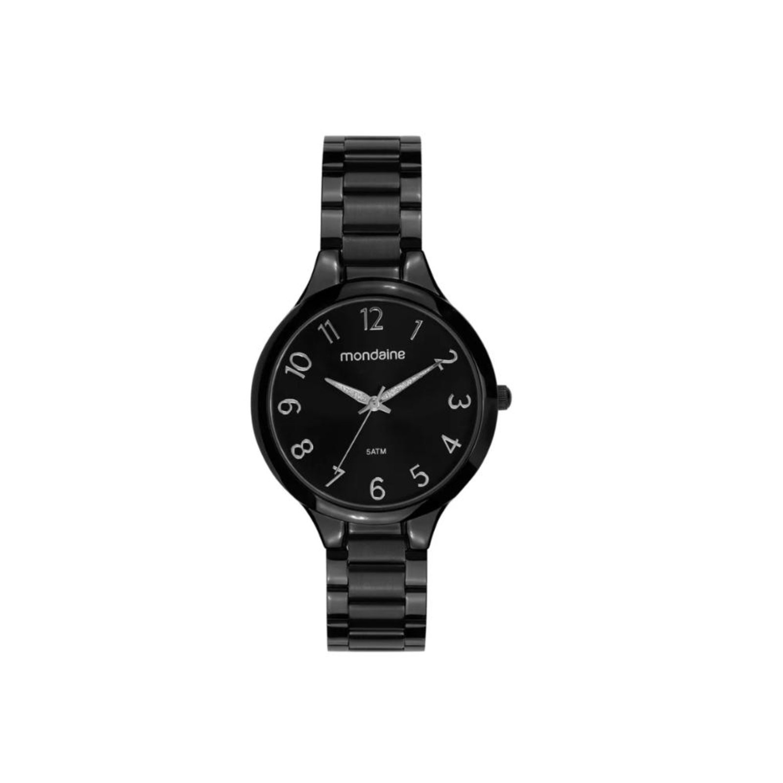 Relógio Mondaine Casual Preto Feminino 32418LPMVPE4