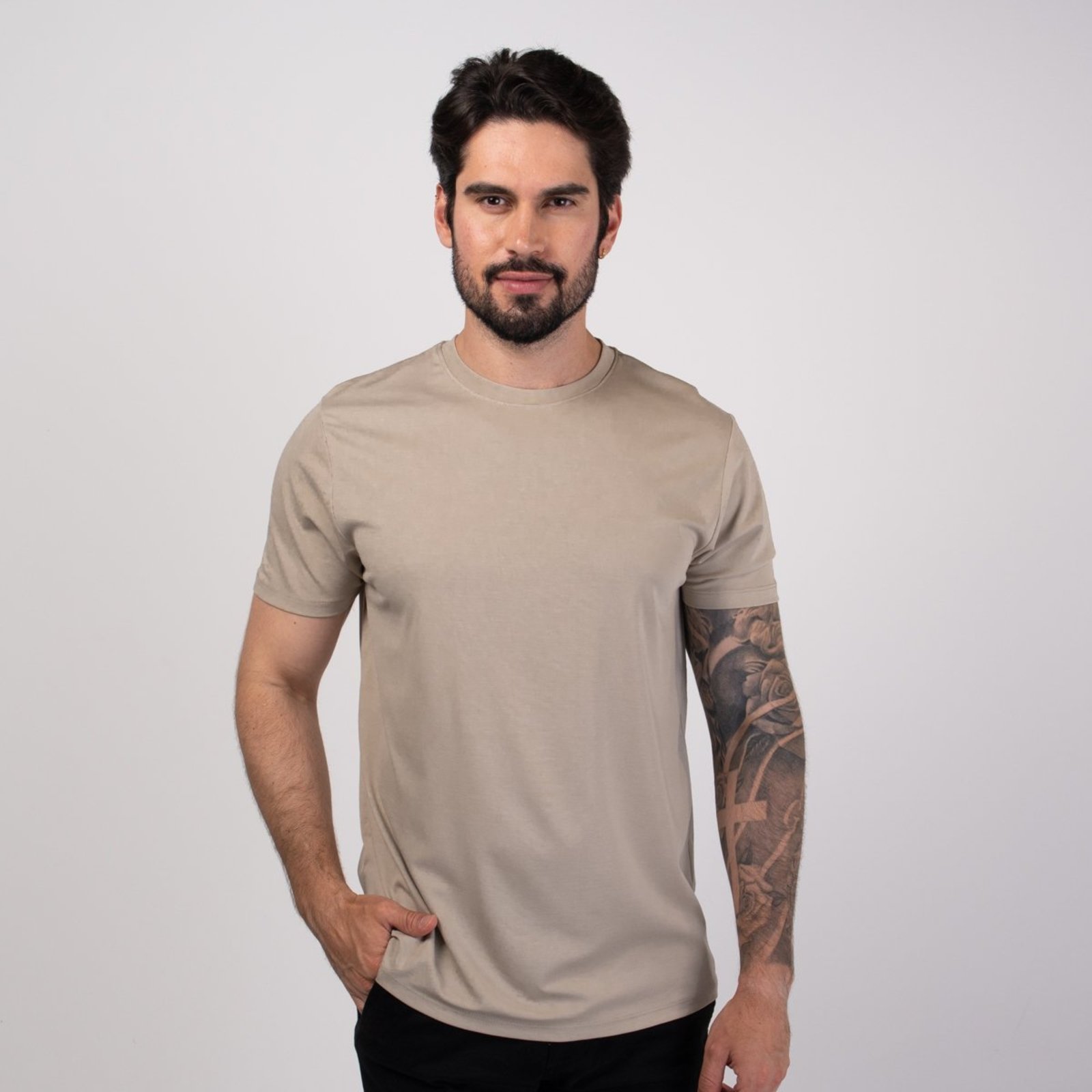 Camiseta Versatiold Flow Bege