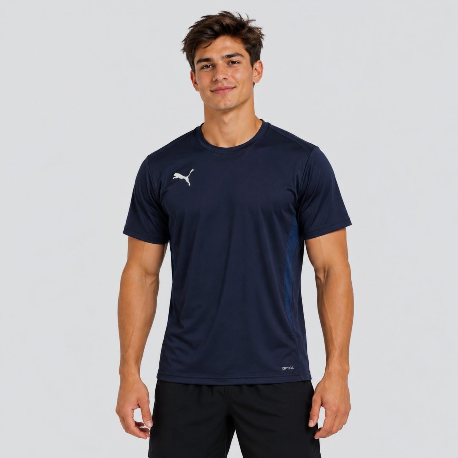 Camiseta Puma Team GOAL Marinho