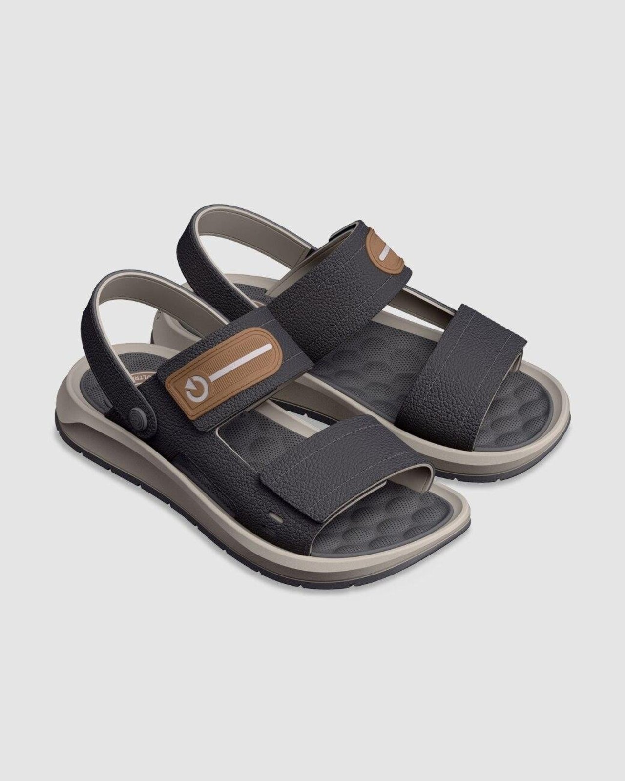 Sandália Masculina Cartago Santorini VIII Cinza
