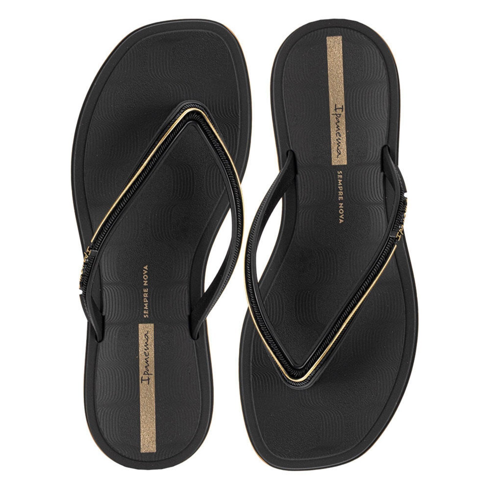 Chinelo Feminino Glow Ipanema 27398 3297398 Preto