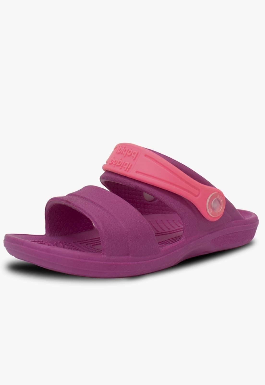 Infantil – Sandalia Papete Feminina Pópidi Babuche Menina Pink