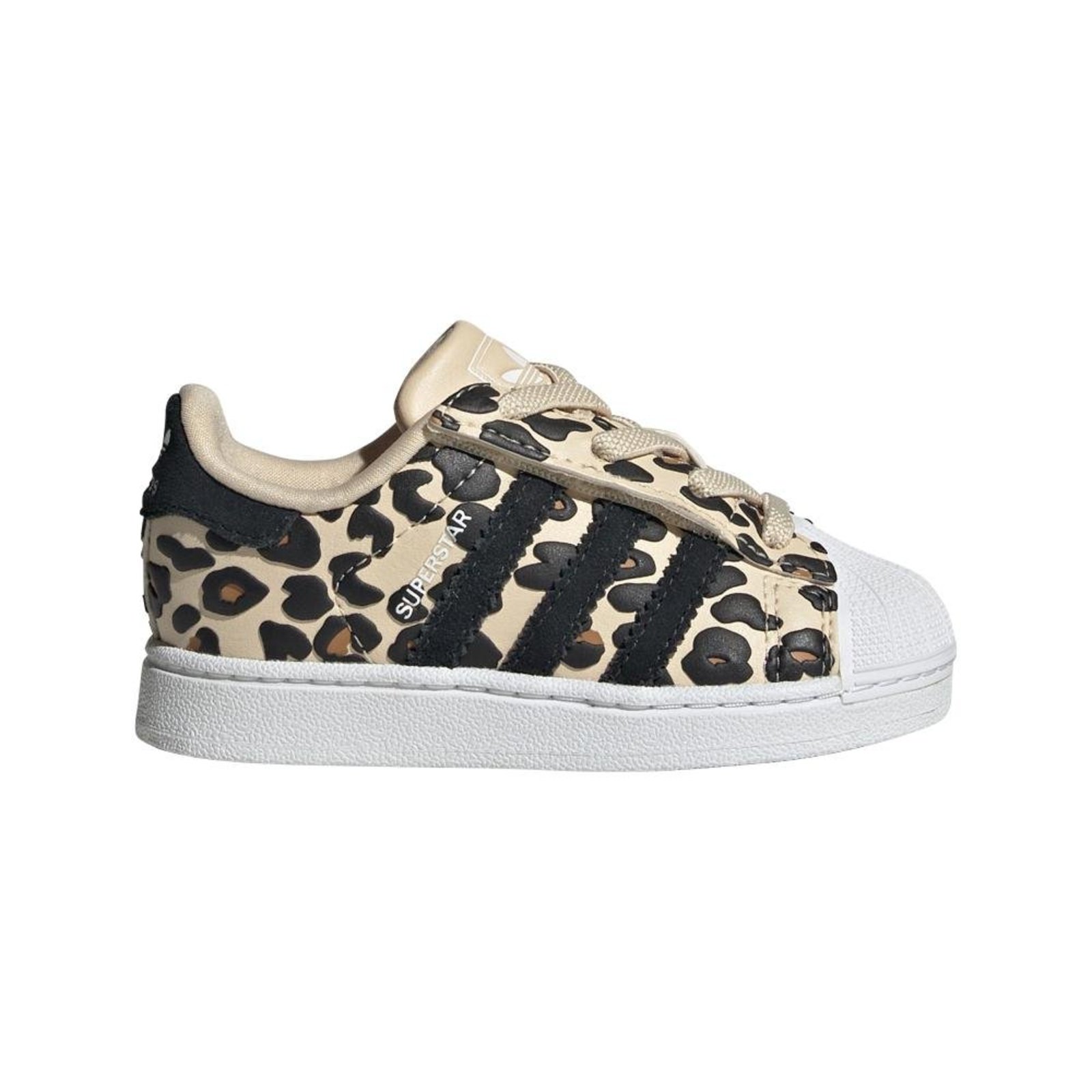 Infantil - TÊNIS SUPERSTAR II CONFORTO FECHO COM CADARÇO ELÁSTICO adidas Originals Bege