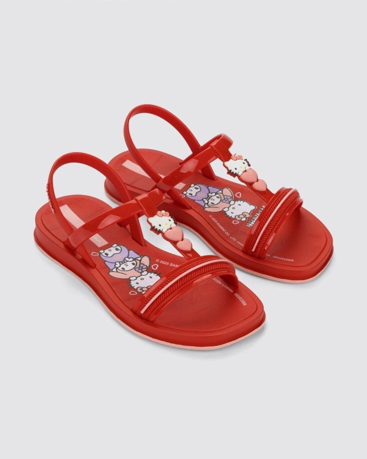 Infantil - Sandália Ipanema Kello Kitty Vermelho