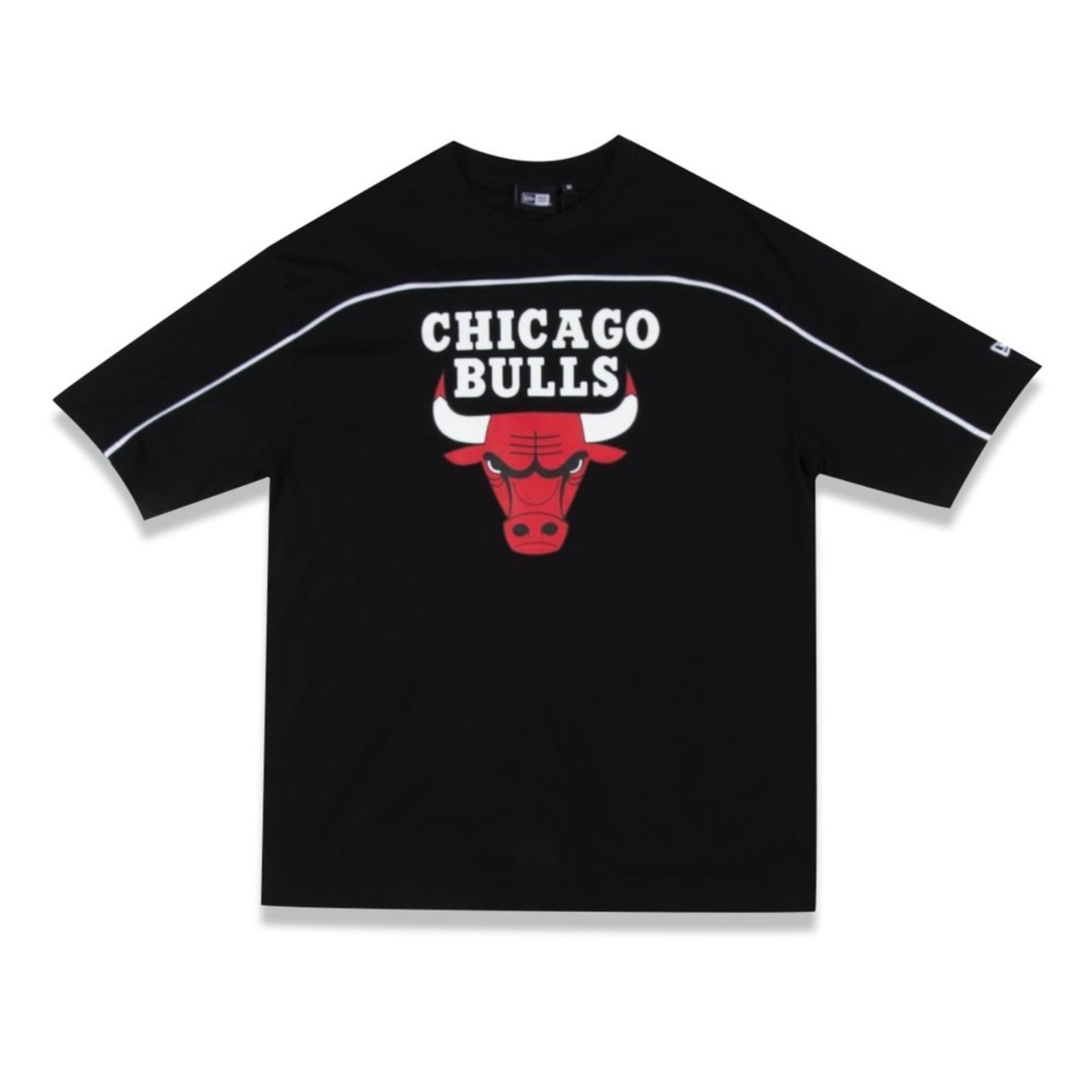 Camiseta New Era Regular Chicago Bulls NBA Preto