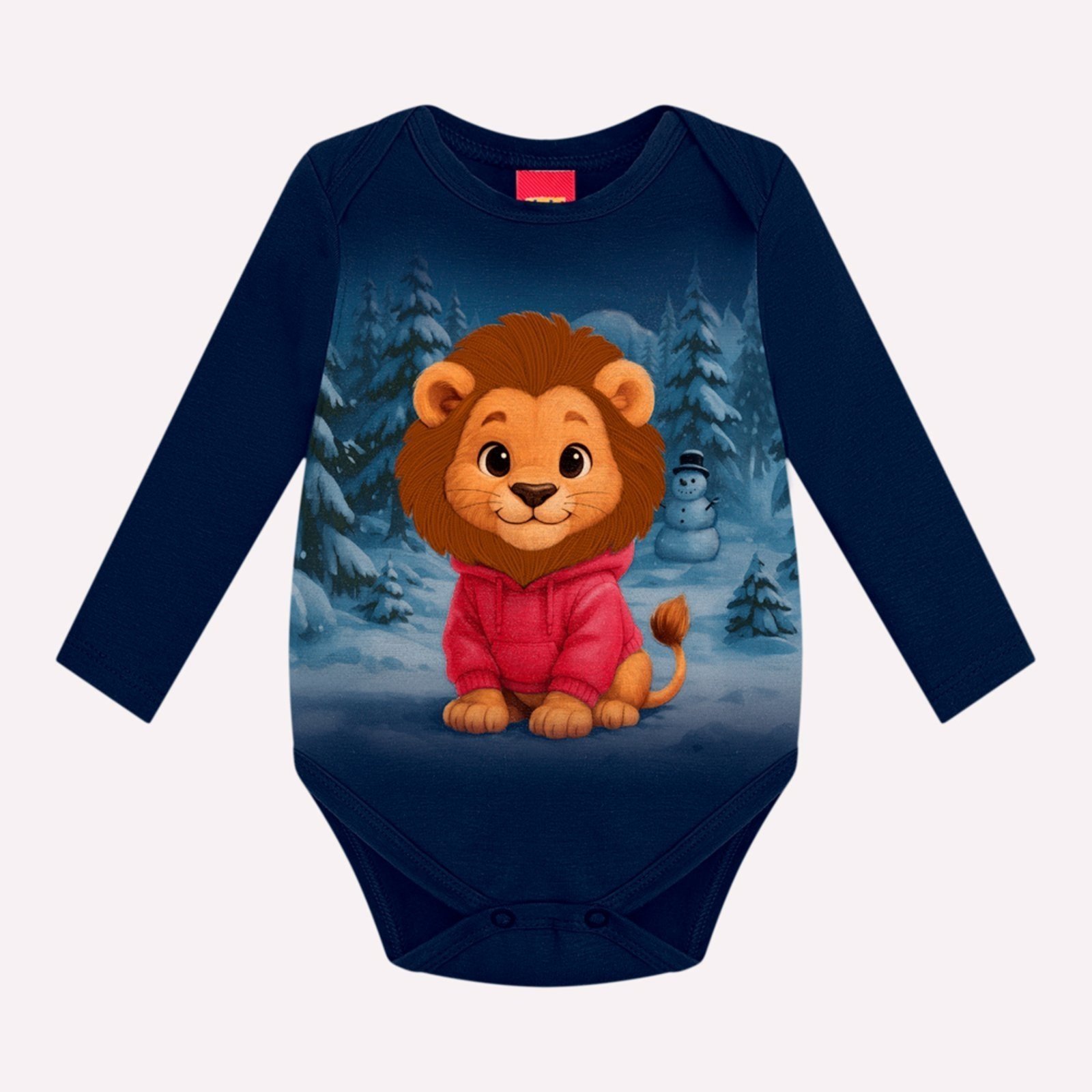 Infantil - Body Menino Leãozinho Kyly