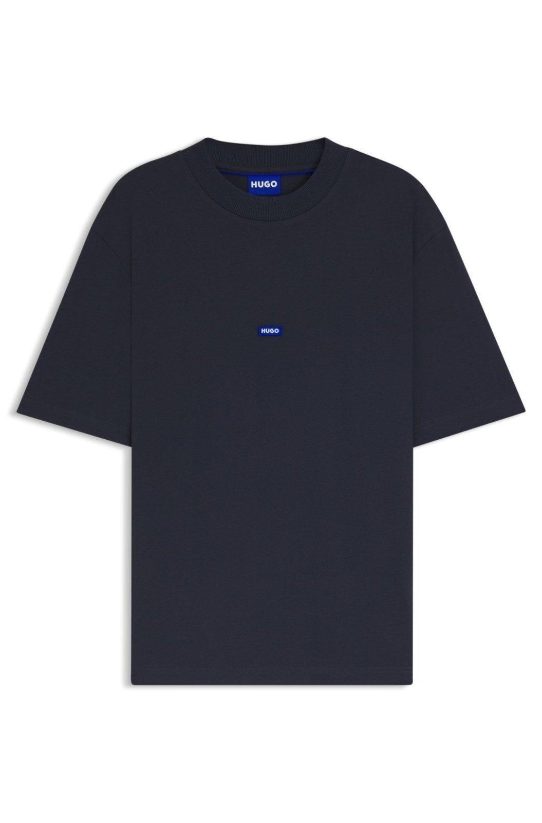 Camiseta De Ajuste Regular Em Algodão