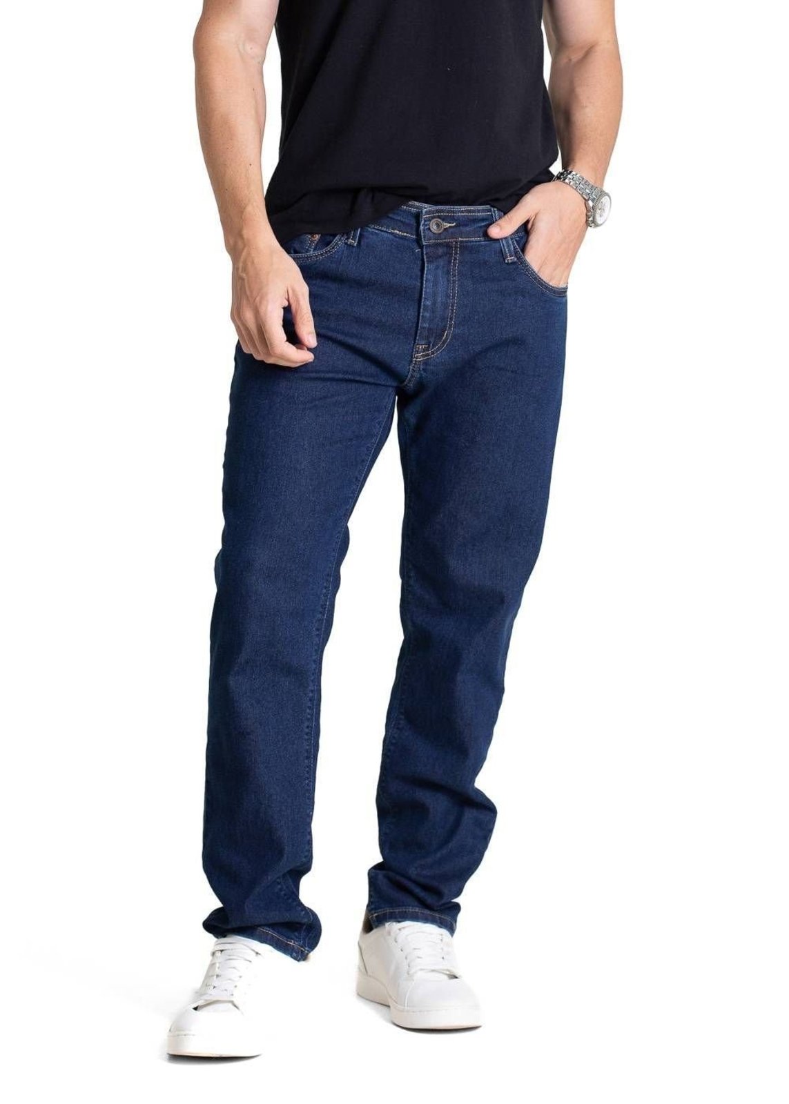 Calça Jeans Sawary Slim - 282209 - Azul - Sawary