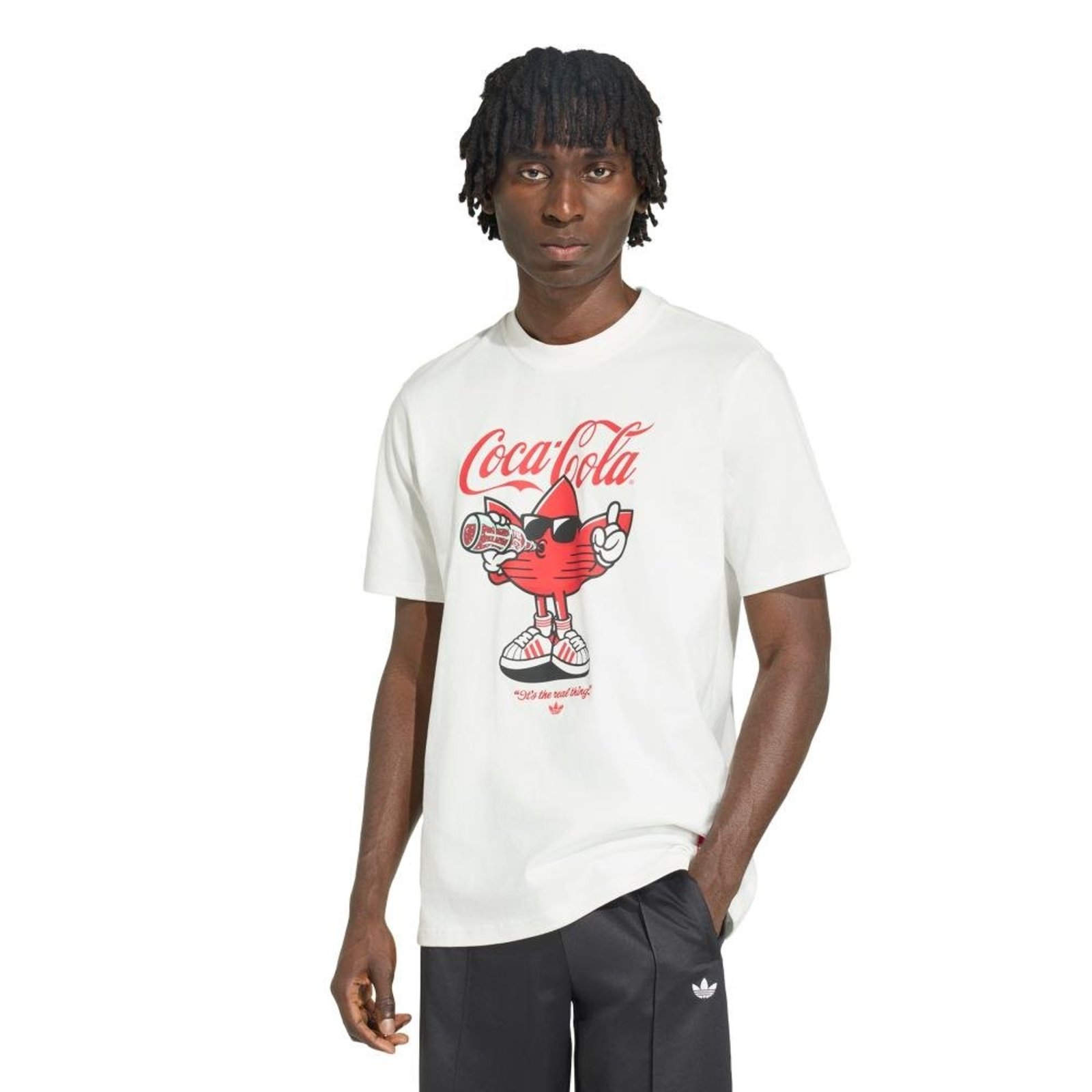 Camiseta Estampada adidas x Coca-Cola Classic Sport Treffie adidas Originals Branco