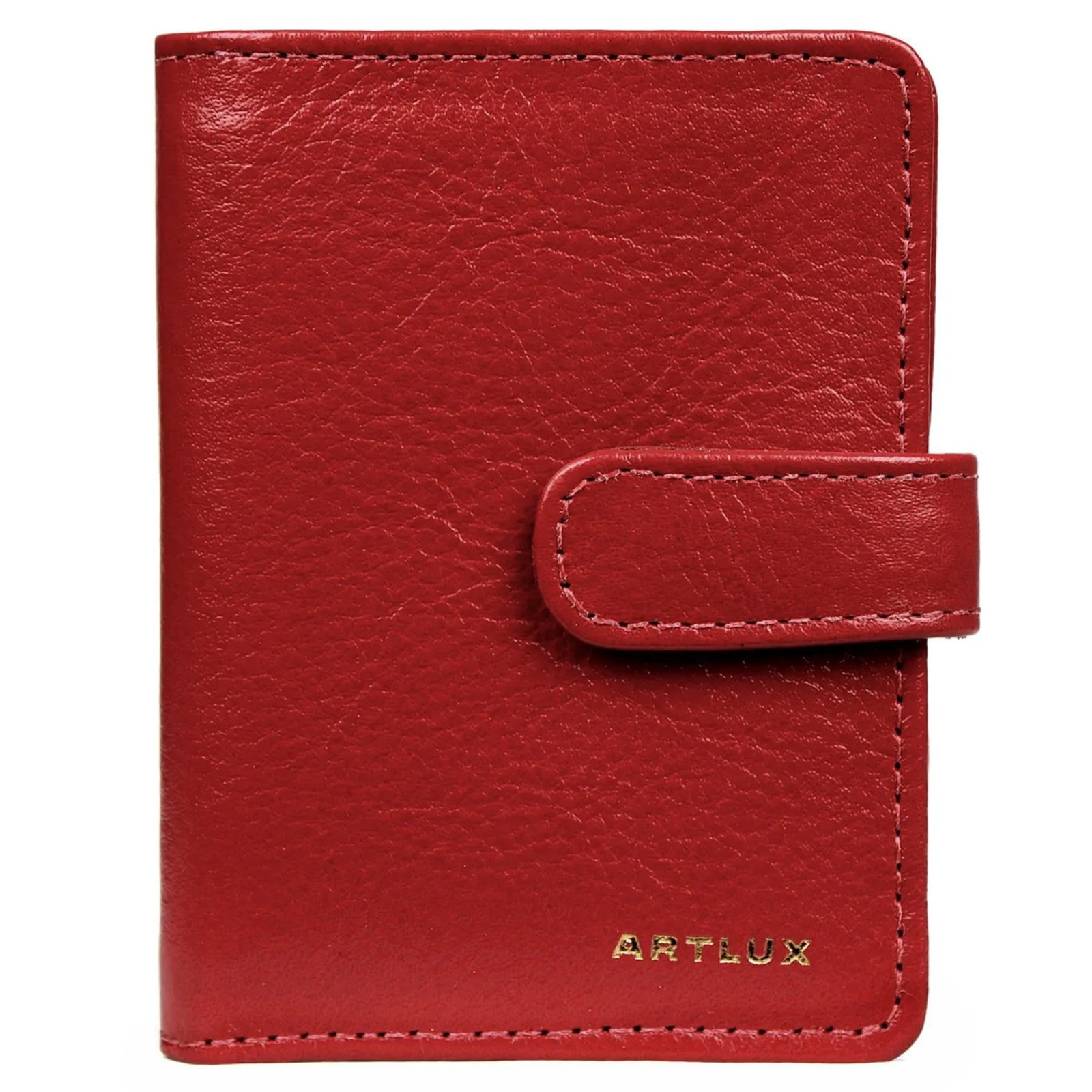 Porta Cartão CNH em Couro Artlux 026 – Vermelho
