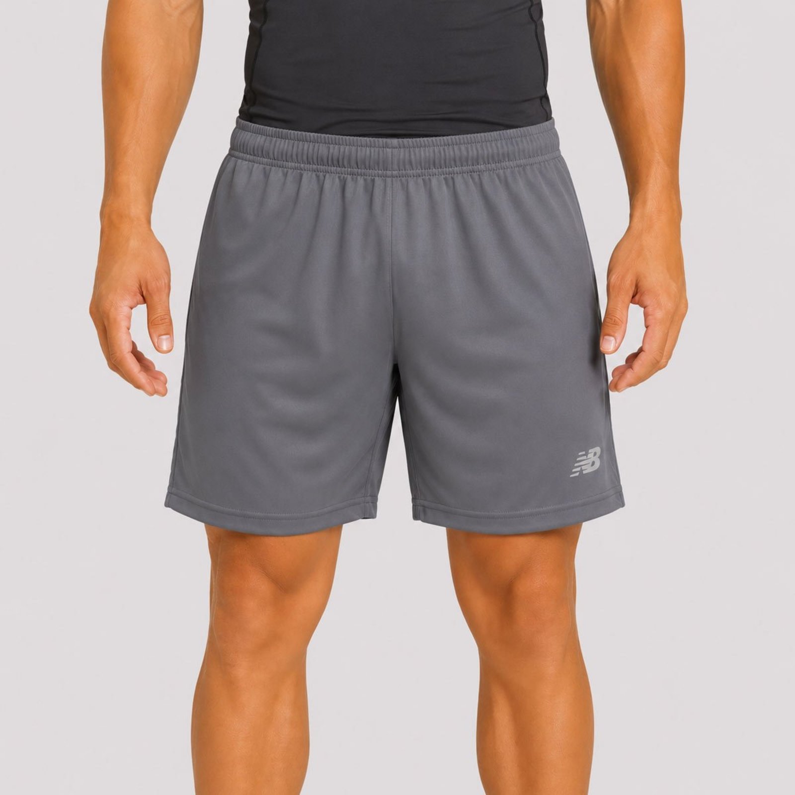 Bermuda New Balance Sport Essentials Cinza