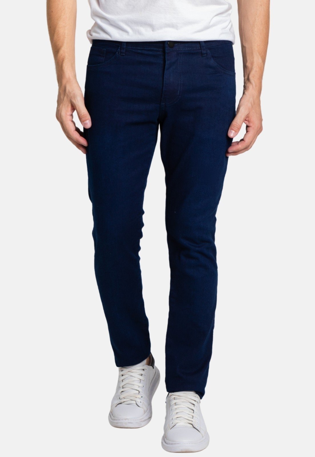 Calça Jeans Masculina Azul Escuro Essencial