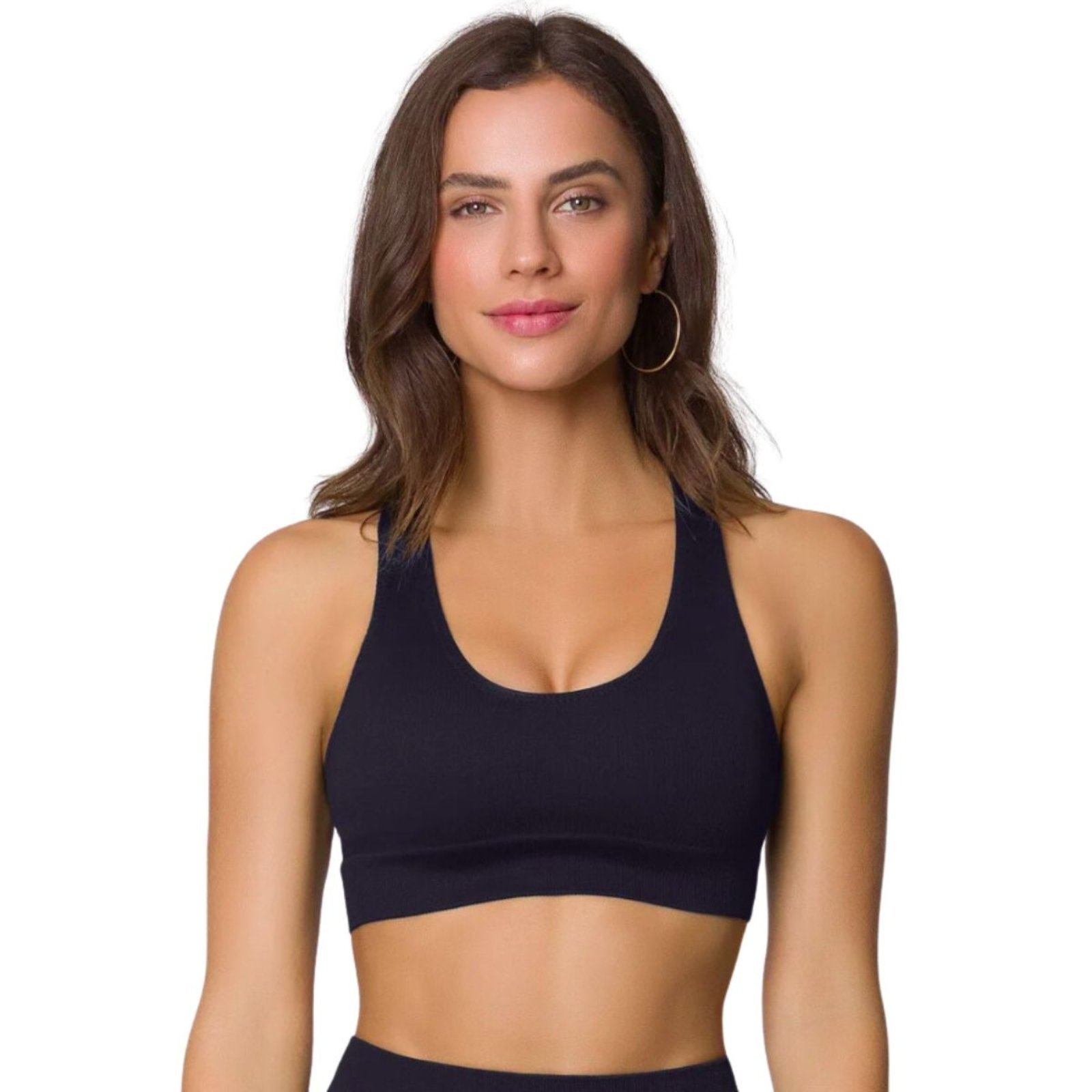Top Nadador Fitness Sem Costura Selene