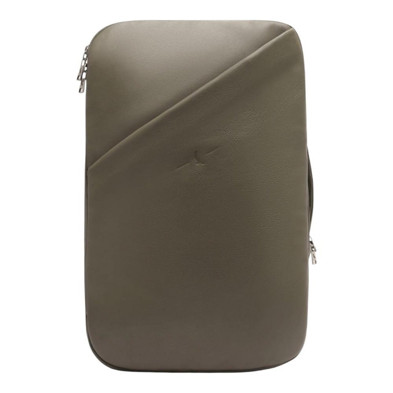 Mochila Reserva Office 2.0 Couro Masculino Verde Militar