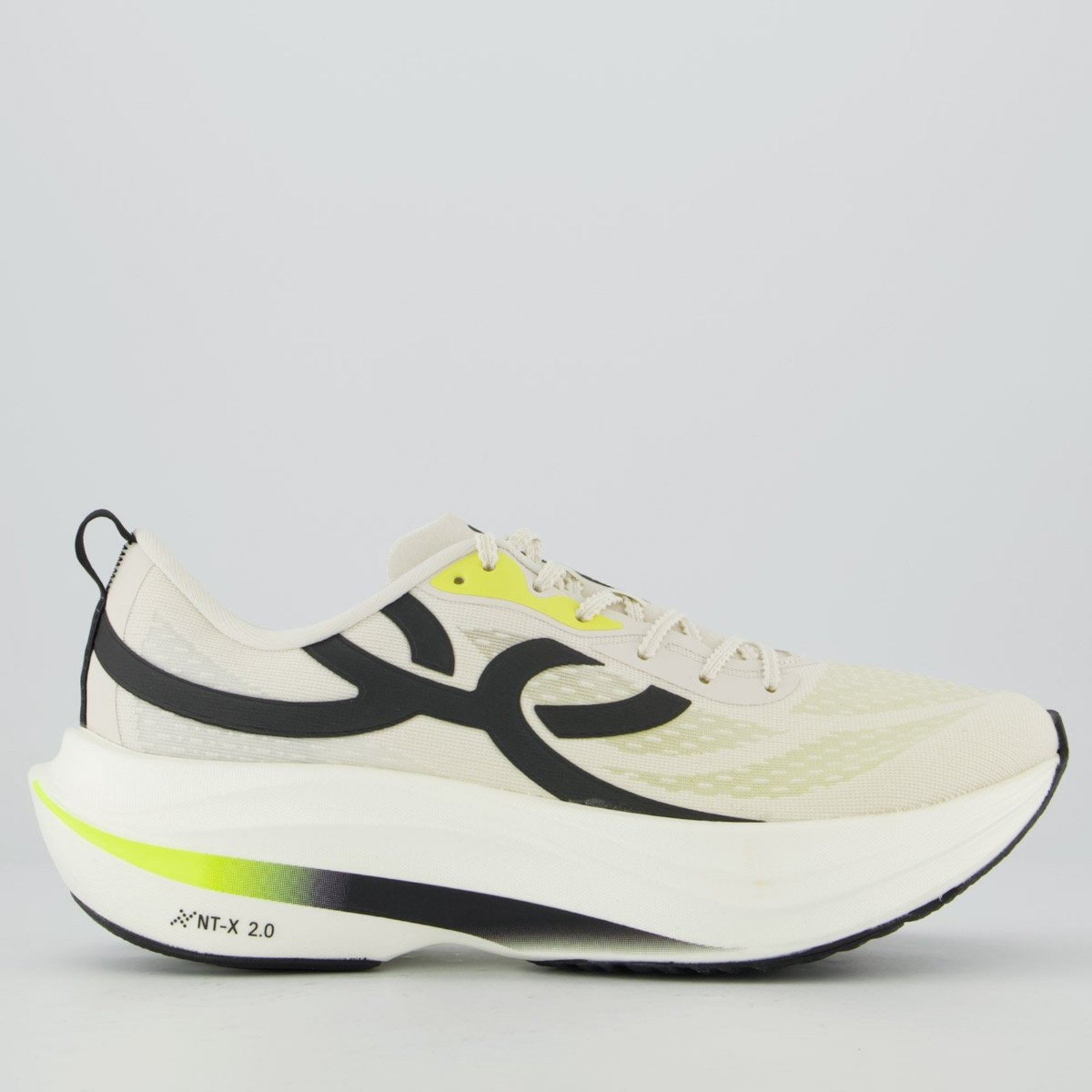 Tênis Olympikus Corre Turbo Off White e Preto