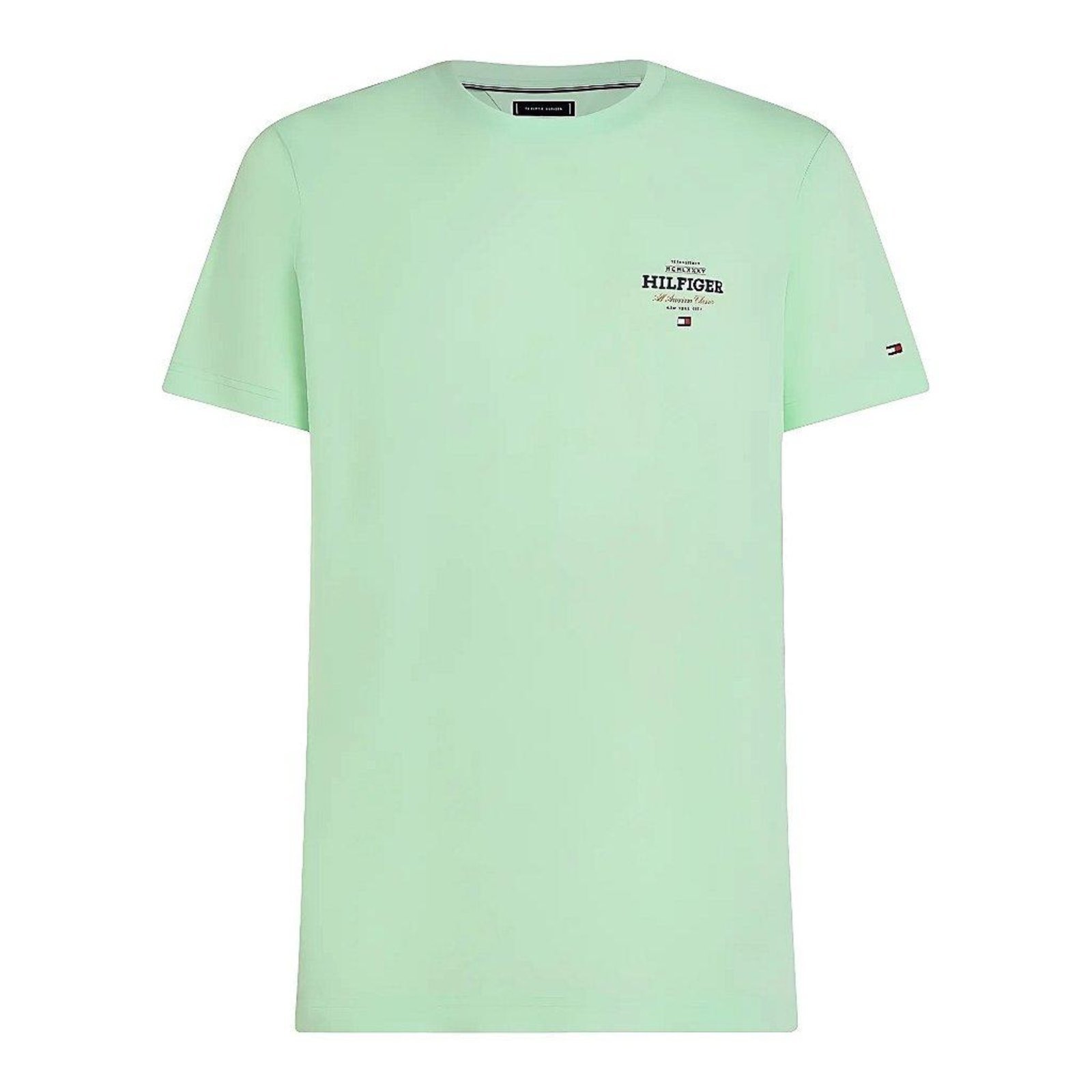 Vista 2 Camiseta Tommy Hilfiger Monotype All American Tee verde Tommy Hilfiger verde