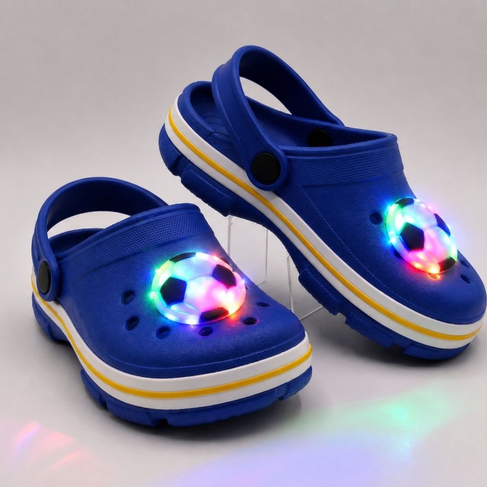 Infantil - Papete Menino Futebol Bola com Led tep