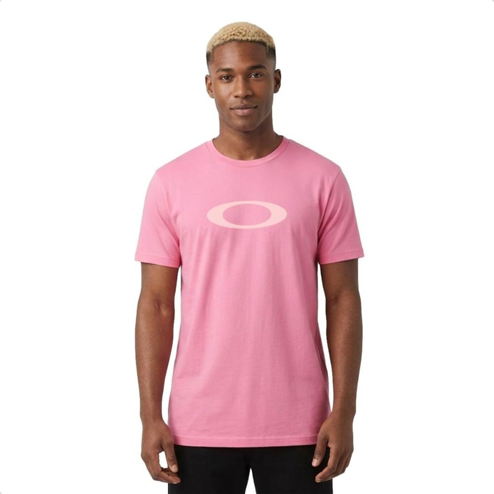 Camiseta Oakley Masculina O-Ellipse Tee Casual Rosa