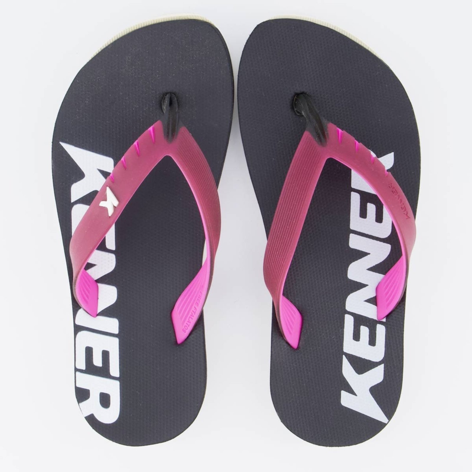 Vista 2 Chinelo Kenner RED Juvenil Preto e Rosa 745 preto red 745 preto red