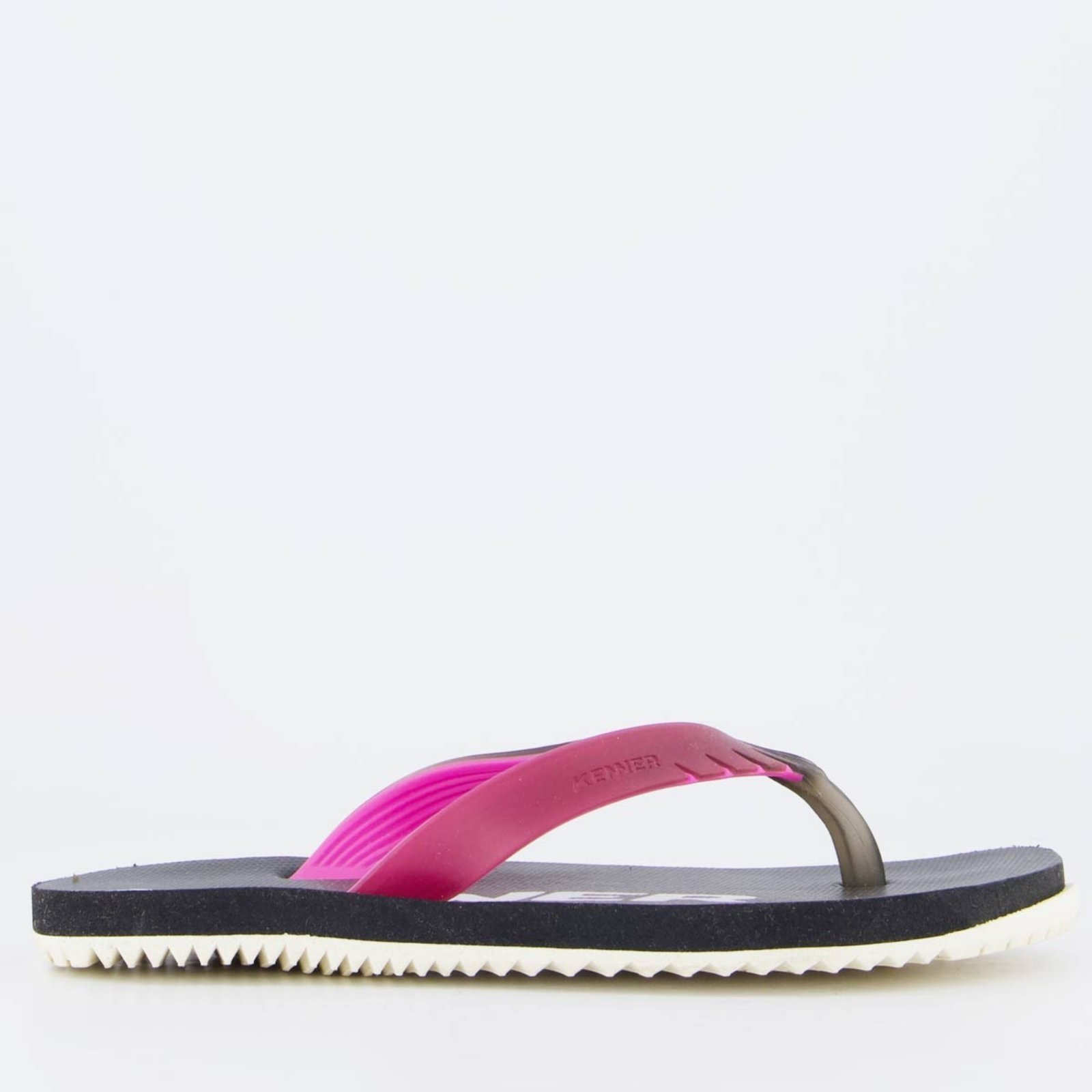 Vista 3 Chinelo Kenner RED Juvenil Preto e Rosa 745 preto red 745 preto red