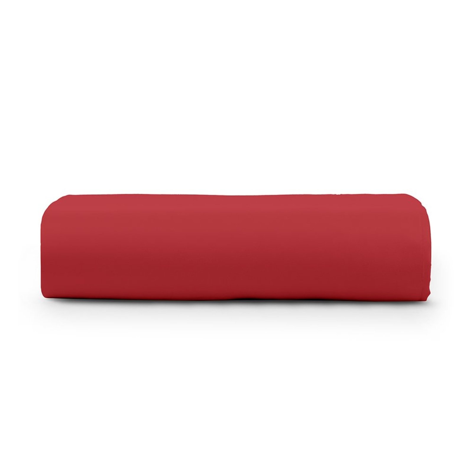 Lençol Avulso Egipicio Solteiro Micropercal 600 fios Macio Sem Elástico - Vermelho