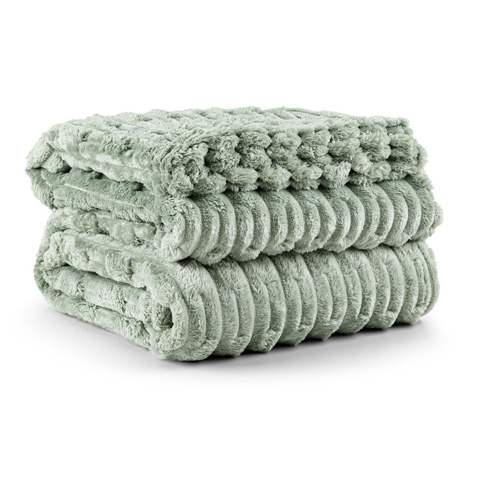 Cobertor Coberta Popcorn Queen Ultrasoft Alto Relevo Dupla Face - Orvalho