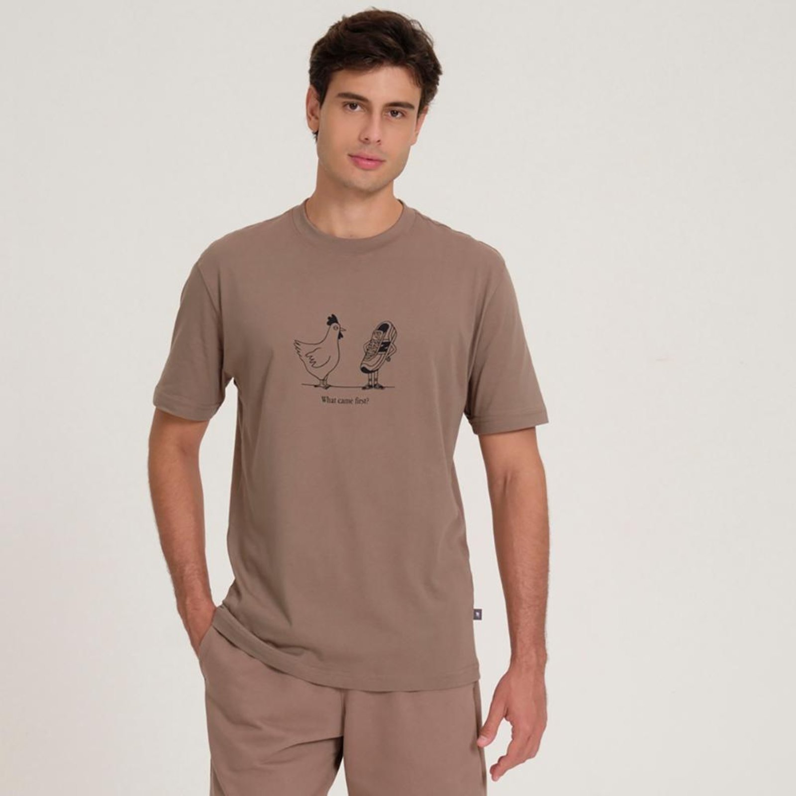 Vista 2 Camiseta New Balance Footwear Connect Masculina incolor New Balance incolor