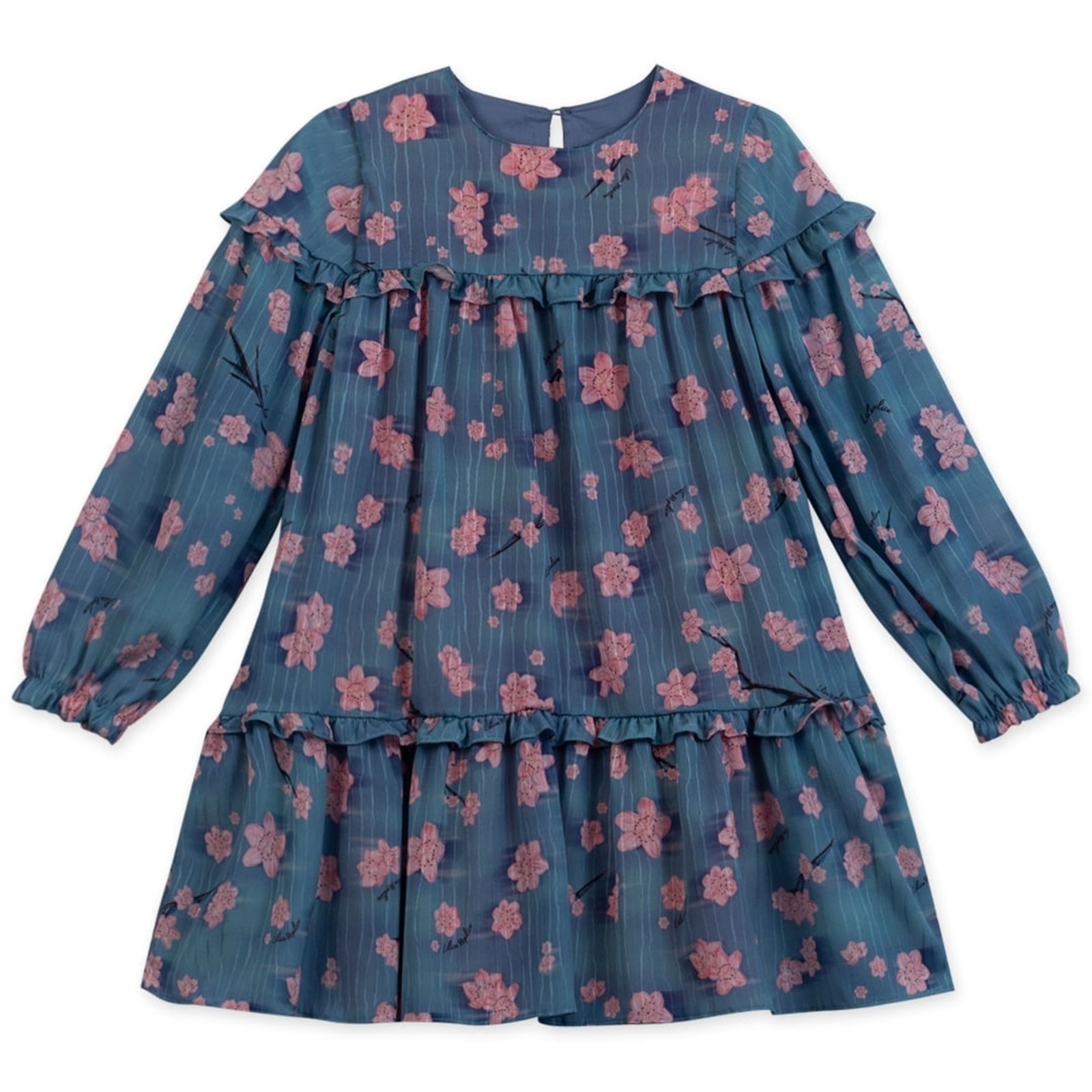 Infantil – Vestido Shine Manga Longa Lilica Ripilica