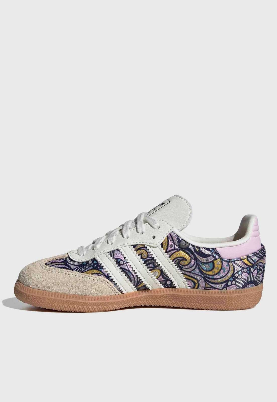Infantil - Tênis adidas Originals Liberty Samba OG Lace Branco