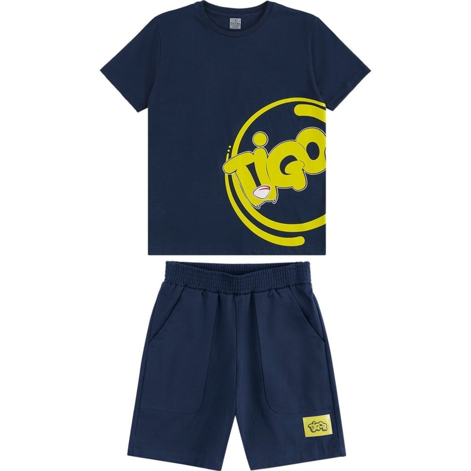 Infantil - Conjunto Curto Menino Tigor T. Tigre