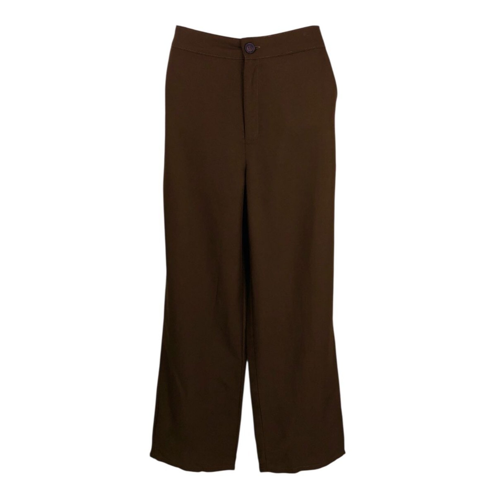 Calça Linho Triton Marrom Nobuck