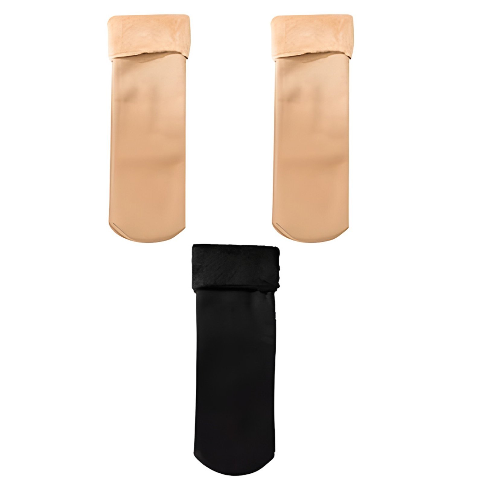 Kit com 3 Meias Termica Unissex Peluciada Para Frio Intenso Sortido