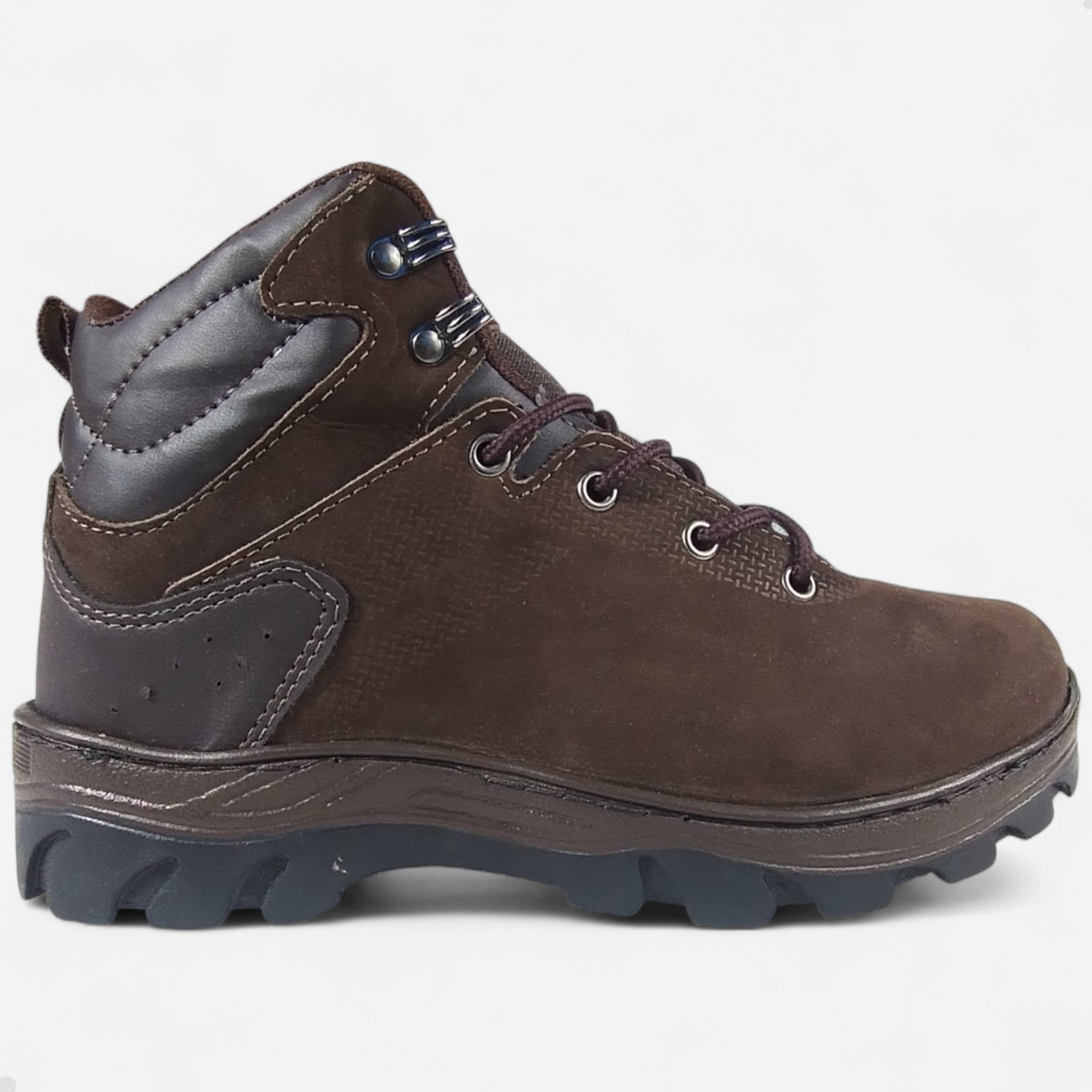 Bota Masculina Adventure Couro | Envio Imediato Marrom