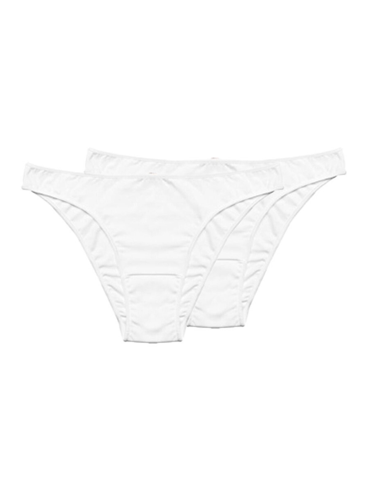 Vista 2 Kit com 2 Calcinhas Biquíni Hope 35840 branco Hope branco