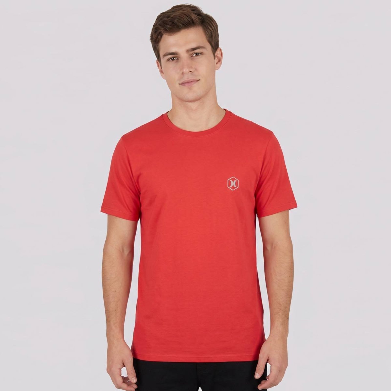 Camiseta Hurley Silk Hexa Vermelha