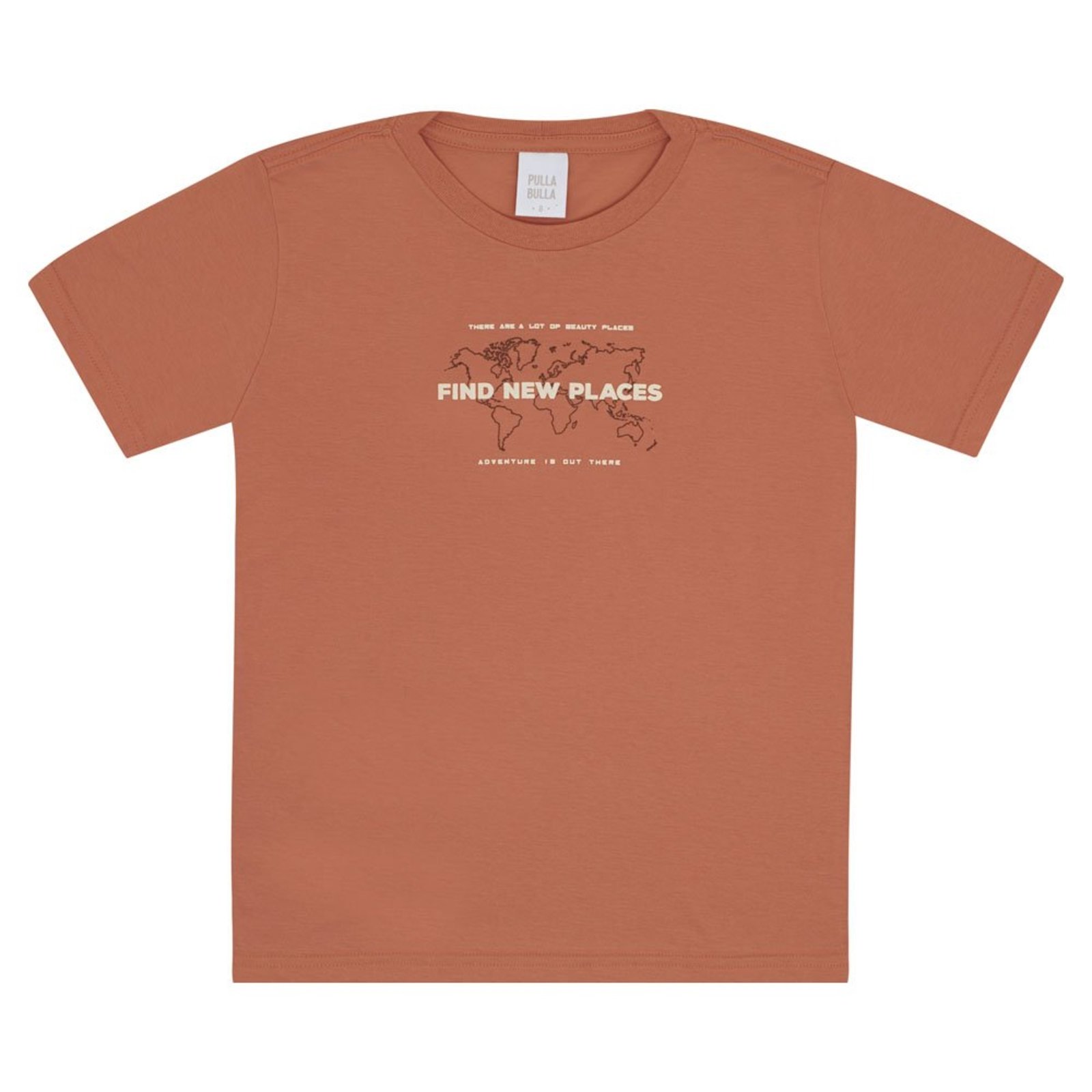 Infantil - Camiseta Menino - Laranja - 52355-1086