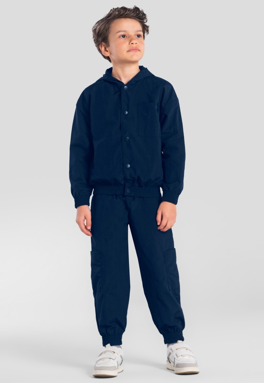 Infantil - Conjunto menino em microfibra Mundi