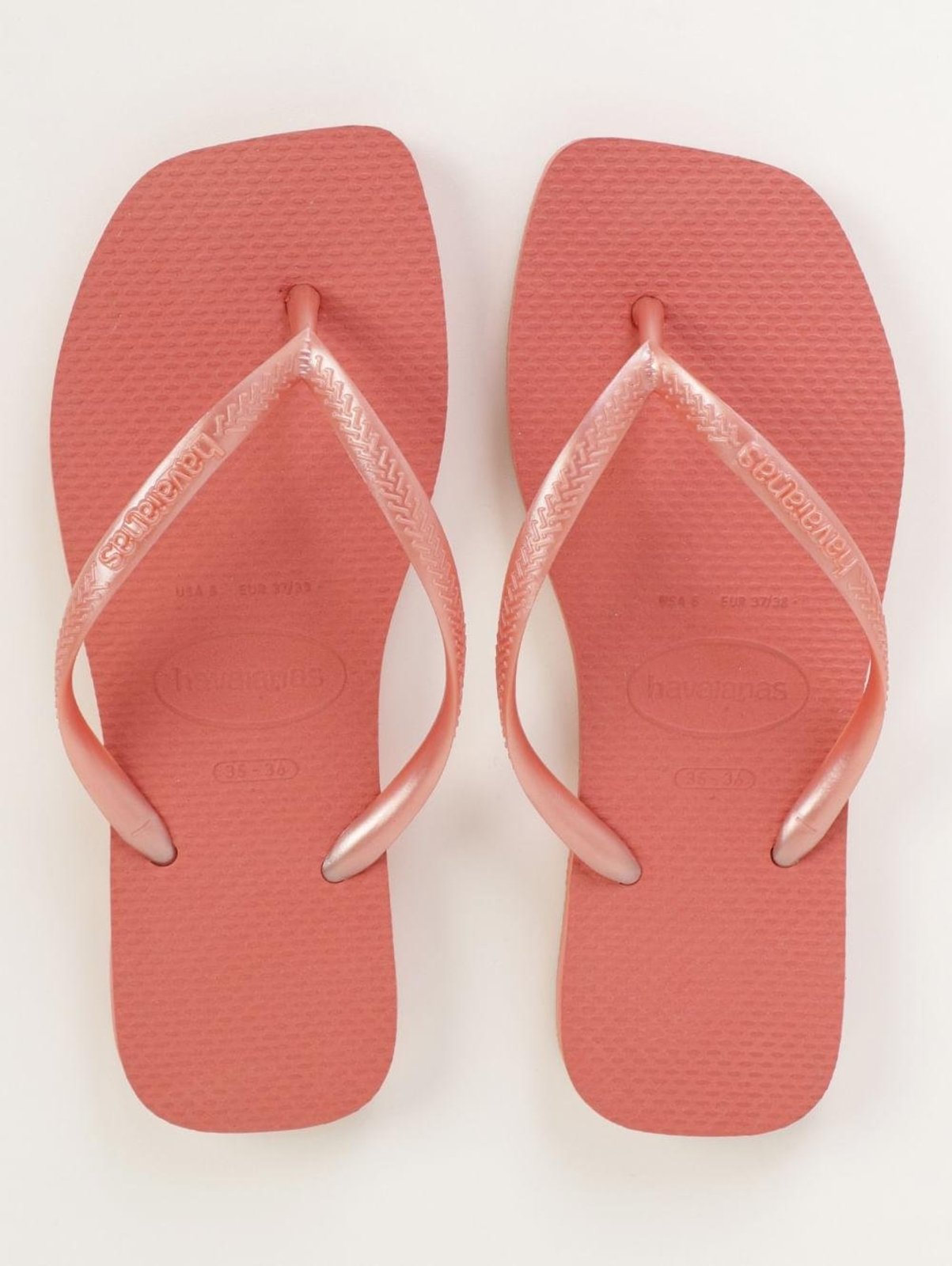 Chinelo Slim Square Havaianas Feminino ROSA