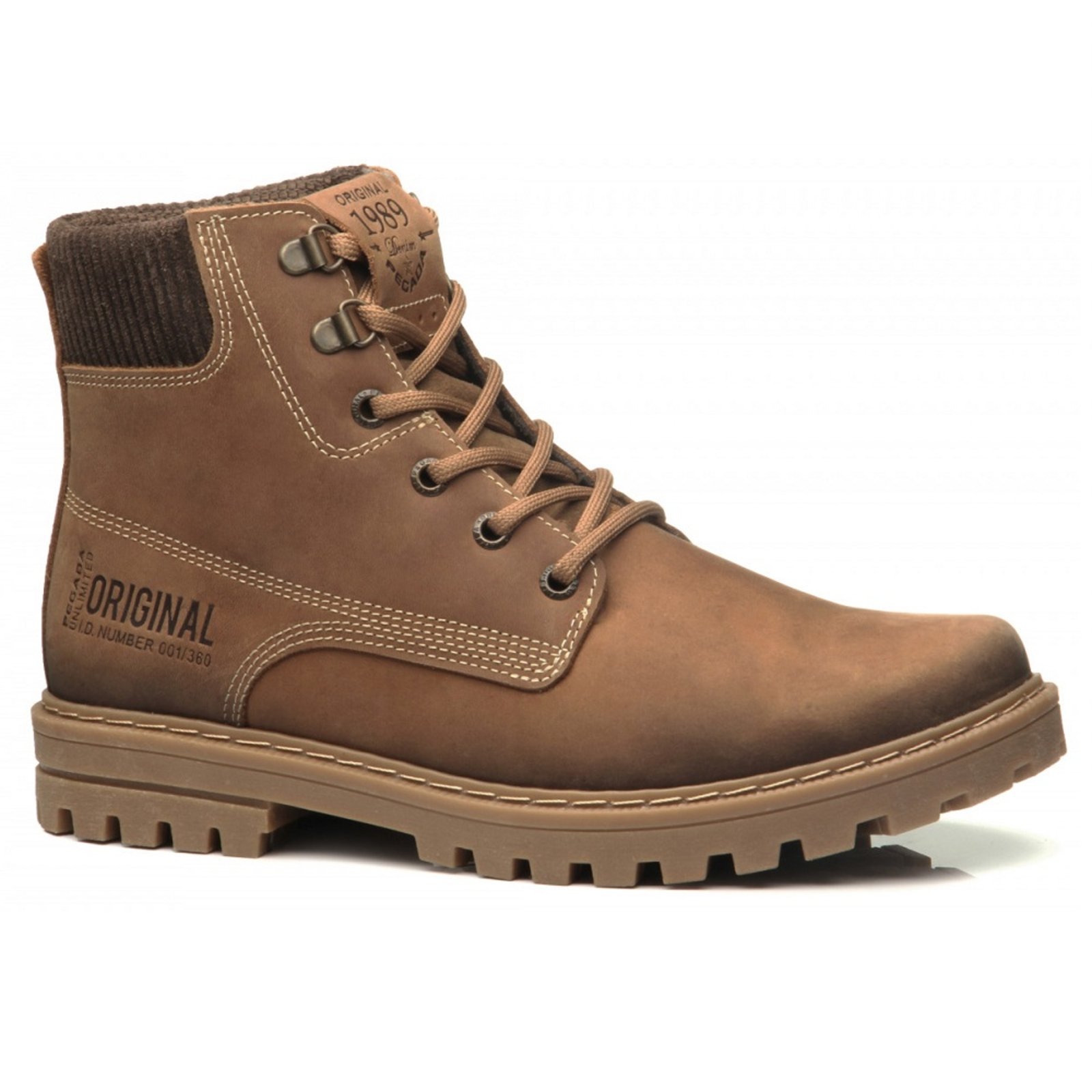 Coturno Pegada 181502 Masculino – Café