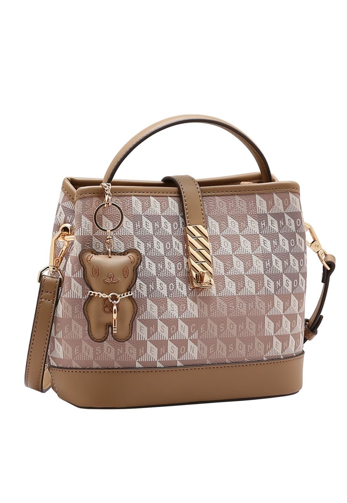 Bolsa Feminina Chenson Tridimensional 3485424 Bege