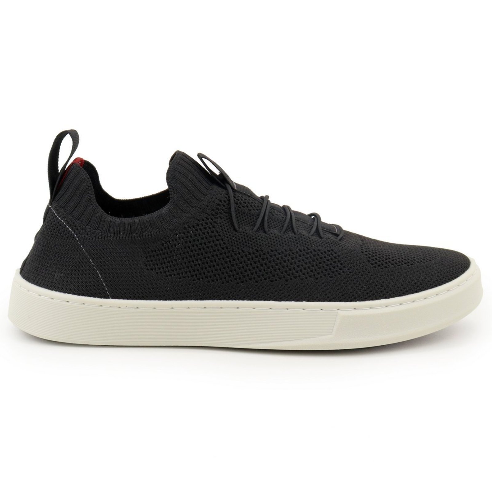 Tenis Masculino Knit Slip On Casual Preto