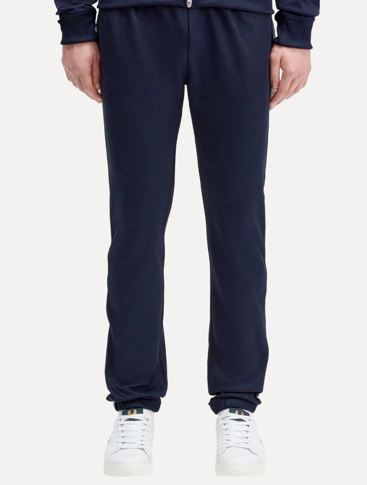 Vista 2 Calça Fred Perry Masculina Training Taped Track azul marinho Fred Perry azul marinho