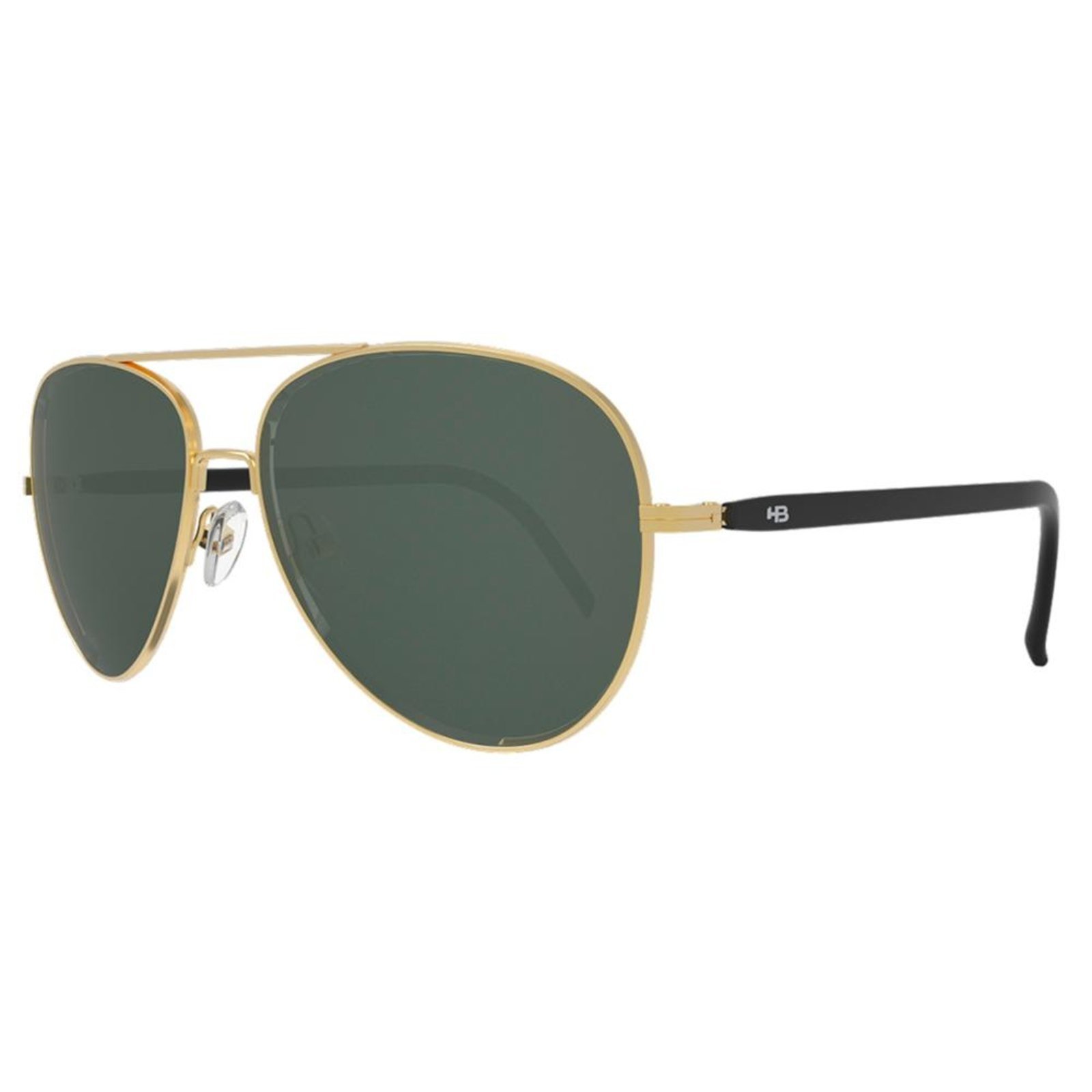 Vista 2 Óculos de Sol HB Brat XL Gold - 57 Dourado incolor gold Hb incolor gold