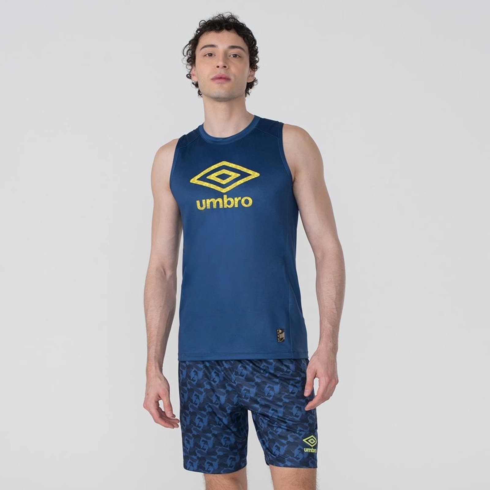 Regata Masculina Umbro Futevolei Graphic C. Incolor