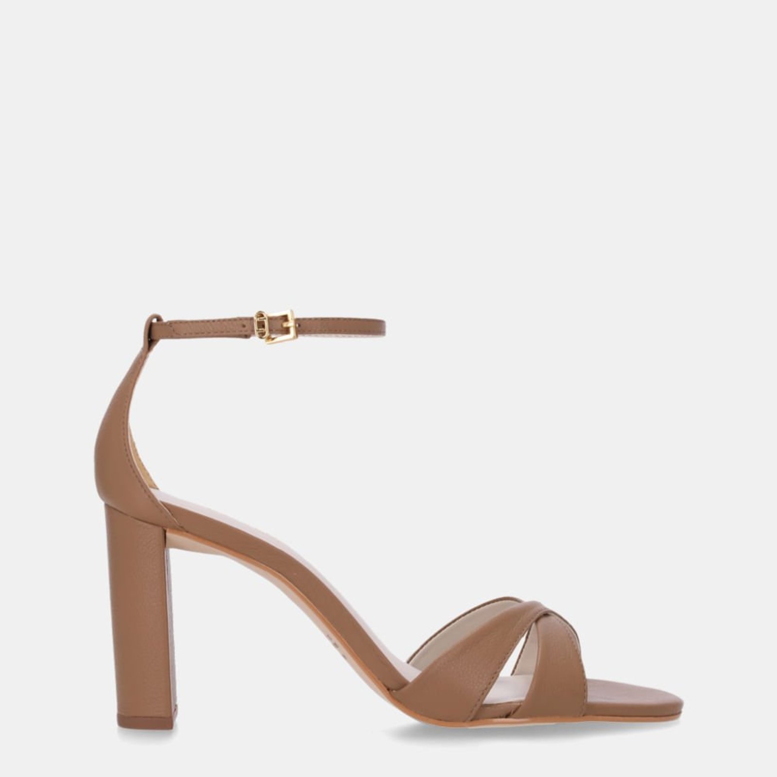Sandália Salto Saara Ginger - 80380042 Luz da Lua