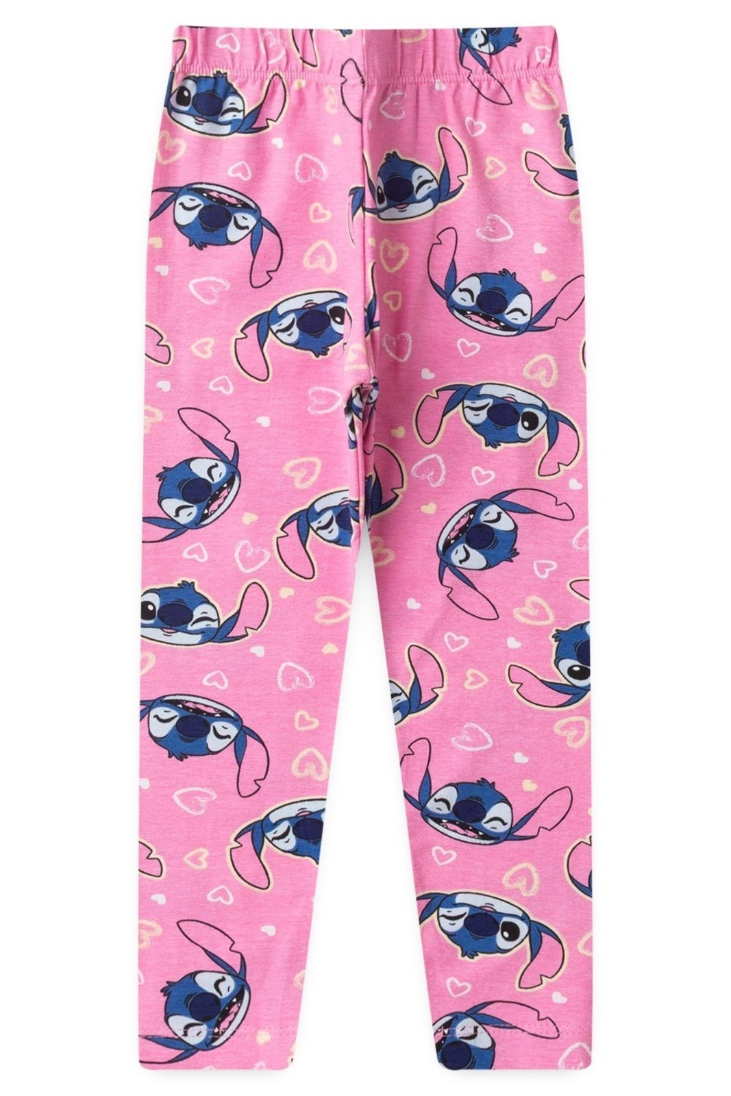 Infantil – Legging Disney Feminina Stitch Rosa
